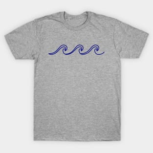 Blue Rough Sea T-Shirt